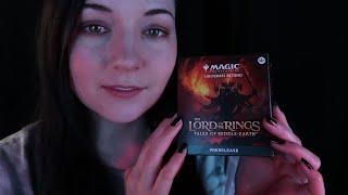 ASMR Magic the Gathering Unboxing ⭐ Lord of the Rings Prerelease ⭐ Soft Spoken