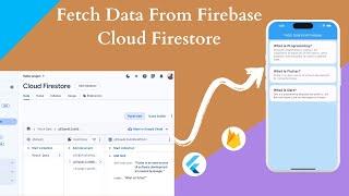 Flutter Firebase Retrieve Data || How to Fetch Data From Firebase in Flutter