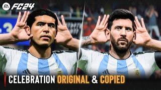 EA SPORTS FC 24 | Celebration Original & Copied