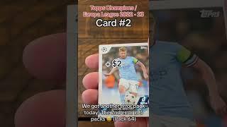 2 out of the 3 Topps packs have had an extra card  (Pack 64) #PackOpening