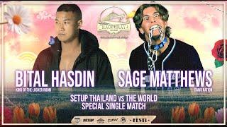 Bital Hasdin vs Sage Matthews : 9.28.24 Chaophraya Voyage, Bangkok Thailand