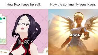 How Kson sees Herself vs How the Community sees Her  ( kson ONAIR )