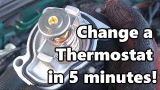 How to Change a Coolant Thermostat in Under 5 Minutes! Vauxhall/Opel Corsa C/D