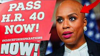 Rep. Ayanna Pressley Reintroduce Reparations Legislation As Trump Goes After Racial Equity #news