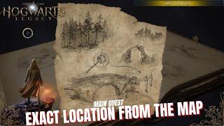 Ghost of Our Love Quest (forest, bridge and candles Location): Hogwarts Legacy