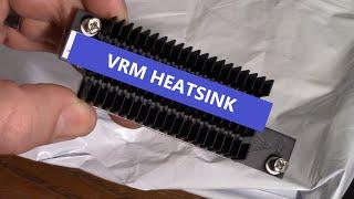 Dell XPS8940 VRM Heatsink Install