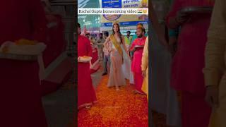 Miss Grand International 2024 welcoming to India #shorts #missgrandinternational #rachelgupta