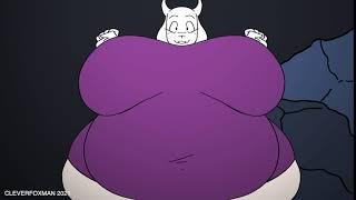 Toriel Belly Inflation Animation