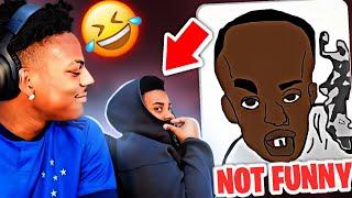 iShowSpeed Reacts To His Fan Art!? with his brother Jamal *FUNNY*