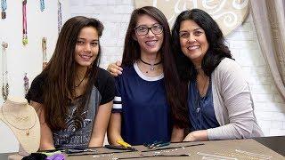 Artbeads Cafe - Cute DIY Chokers with Cynthia and Jessica Kimura and Special Guest Lea