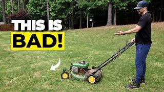 Is Your Mower WRECKING Your Lawn? Find Out Why!