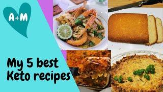 My top 5 most delicious keto diet recipes