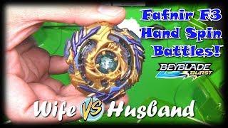 Fafnir F3 Hand Spin Battles! Beyblade Burst Evolution SwitchStrike by Hasbro