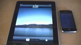 iPad vs. iPhone 3GS Start Up Speed Test