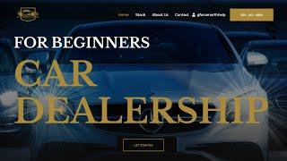 How To Make A Car Dealership Website with Wordpress 2024 (Step by Step Tutorial)