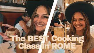 The Best Cooking Class in Rome: Making Tiramisu, Fettuccine & Ravioli | Italy Travel Vlog