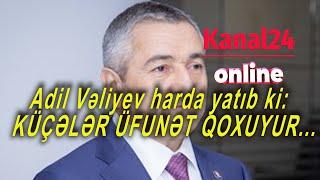 Adil Vəliyev harda yatıb ki: KÜÇƏLƏR ÜFUNƏT QOXUYUR...