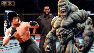 TRUE Bruce Lee vs. Ape Defender | EA Sports UFC 5