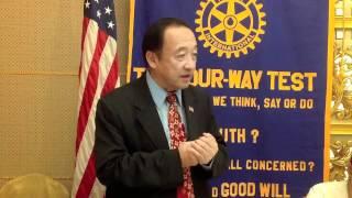 Dr. Matthew Lin at Monterey Park Rotary (Part1/2)