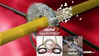 EXAIR's Gen4 Super Ion Air Wipe