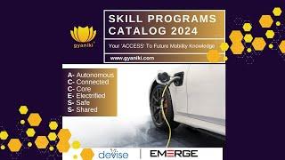 Skilling Programs by ‘gyaniki | Your Access to Future Mobility’ #gyanikiACCESS #futuremobility