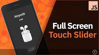 Build a Touch Slider with HTML, CSS & JavaScript