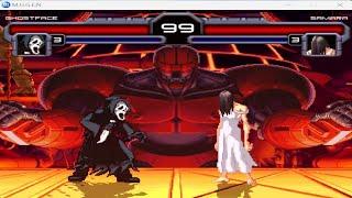 Ghostface vs Samara (The Ring) SUPER CRAZY FIGHT Horror Mugen Epic Battle Tribute 2023