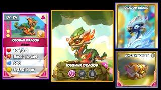 New Light Dragon Board Event with Luzra Dragon + Hatching Iosghar Dragon  || DML ||