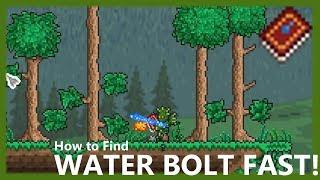 Terraria - How to Get Waterbolt Fast!