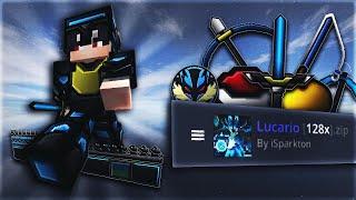 Lucario [128x] - by iSparkton | Minecraft PvP TEXTURE PACK Showcase | ( +Download Link )