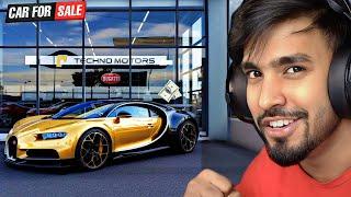 CAN I BUY THIS GOLDEN LUXURY SUPER CAR | TECHNO GAMERZ