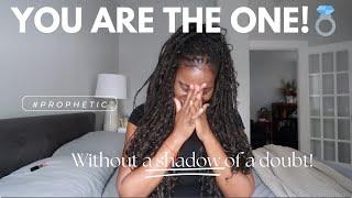 ‼️YOU ARE THE ONE‼️ Without a shadow of a doubt! #kingdomspouse #prophetic #god