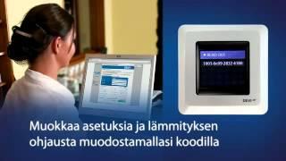 DEVIreg touch lattialämmityksen ohjain