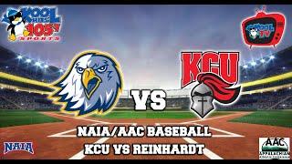 KCU vs Reinhardt Baseball Game 3 | NAIA/AAC | LIVE | Kool TV | 03/22/25