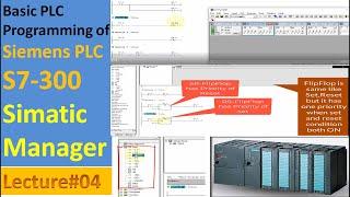 04-Basic Siemens PLC Programming S7-300 in Simatic Manager Software | Siemens PLC Course | Bit Logic