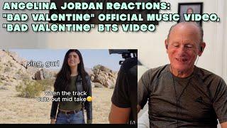 Angelina Jordan Reactions |  "Bad Valentine" Official Music Video, & Behind the Scenes Video