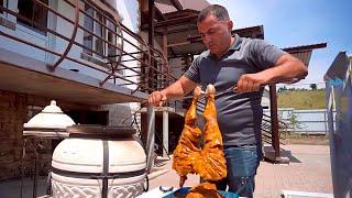 Delicious Meat Recipe - Mutton in the Tandoor | GEORGY KAVKAZ