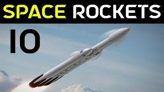 10 AMAZING SPACE ROCKET Launch Videos [4K]