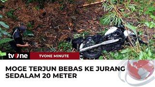 Moge Terjun Bebas ke Jurang Sedalam 20 Meter di Banjar, Jawa Barat | tvOne Minute