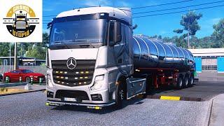 ⁴ᴷ⁶⁰ETS2 1.37 - Grand Utopia | Mercedes Benz MP4 | Gameplay