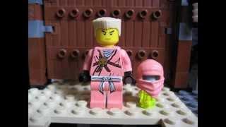 lego ninjago custom pink ninja Zane