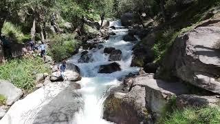 Kargah Nala, Gilgit city Gilgit Baltistan Pakistan a beautiful water stream with milky water