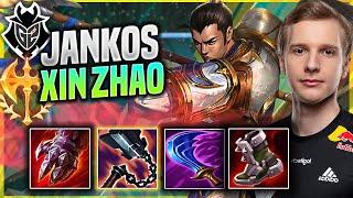 JANKOS IS A MONSTER WITH XIN ZHAO! - G2 Jankos Plays Xin Zhao JUNGLE vs Lee Sin! | Patch 11.15