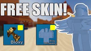 NEW FREE BLOXY DELINQUENT SKIN & MELEE CODE! (ALL ARSENAL CODES & SHOWCASE) | ROBLOX