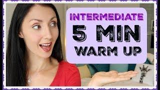 INTERMEDIATE 5 Minute Vocal Warm Up: ALL VOICE Types