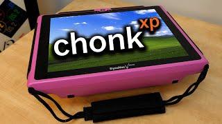 Exploring a CHUNKY Windows XP Tablet