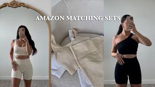 Amazon Matching Sets Haul 2022 \\ Amazon Activewear Haul, Amazon Must Have Matching Sets Try On 2022