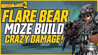 FLARE BEAR MOZE BUILD (Cryo Explosions!) Borderlands 3 Moze Guide // Level 72 M11