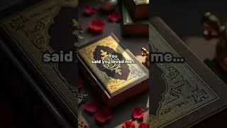 If the Qur’an Could Speak…  | Silent Islamic Reminder #islamicshorts #shorts