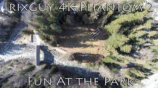 IrixGuy 4K Phantom 2 - Flying in the Park in 4K